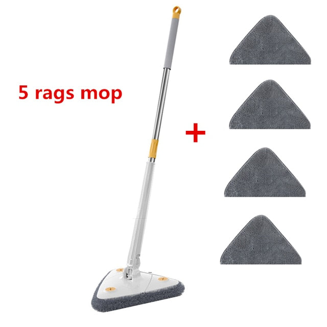 Extended 360 Twist Triangle Mop