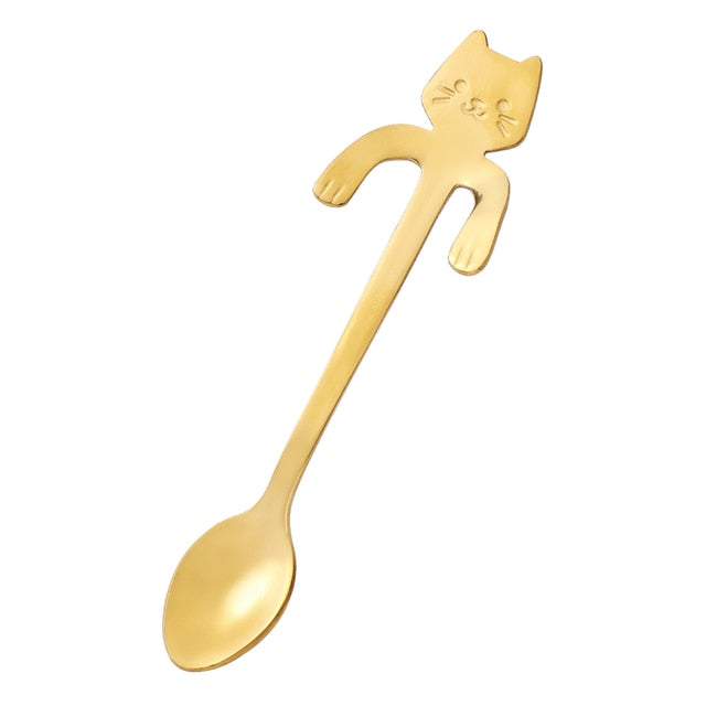 Cute Cat Coffee Spoon