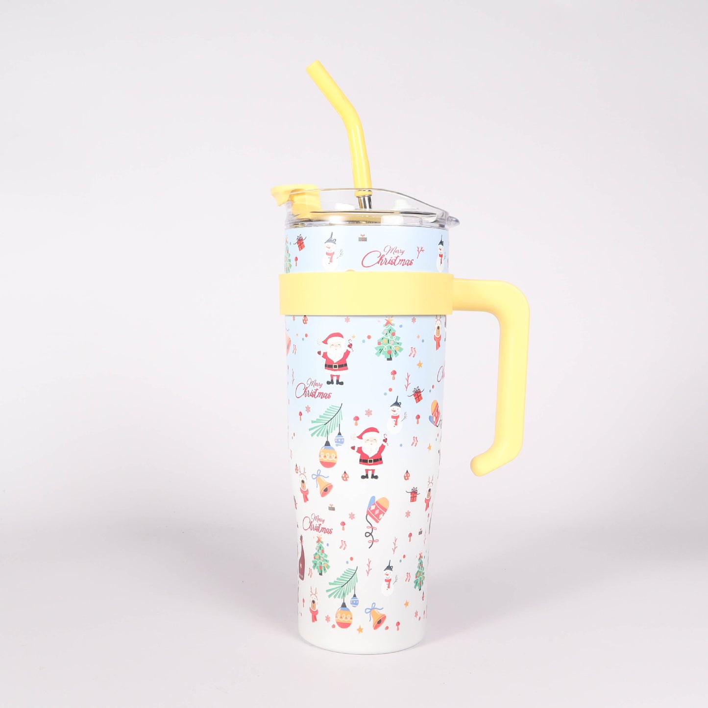 Stainless Steel Straw Creative Cartoon Outdoor Large Capacity Cup