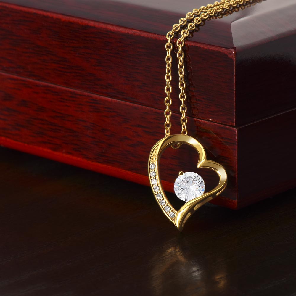 "Forever Heart: Eternal Love Necklace"